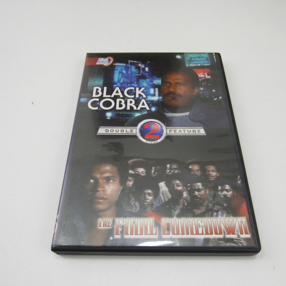 Black Cobra Double Feature‎ DVD The Final Comedown Robert Malone Action Movie